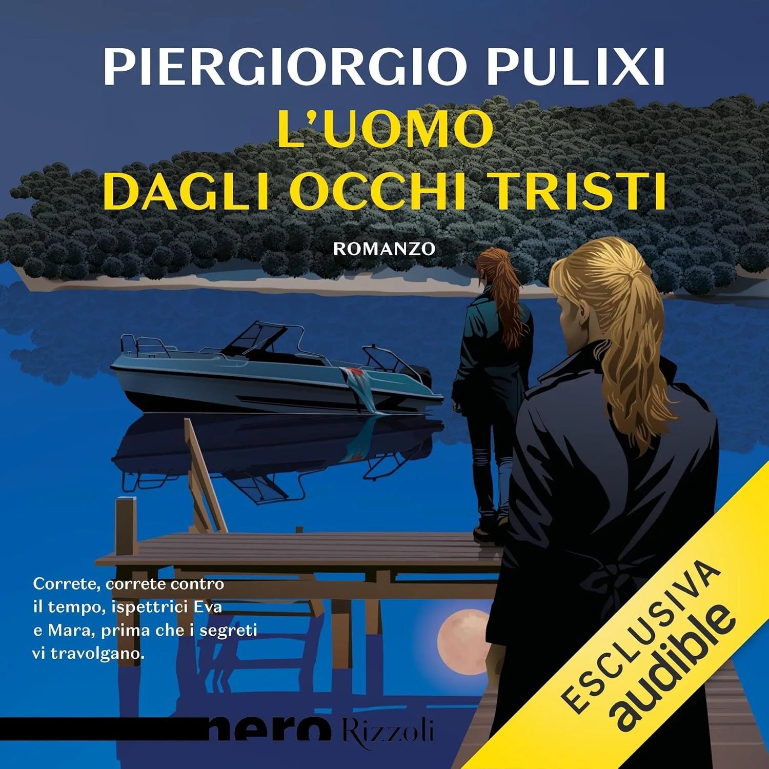 L'uomo dagli occhi tristi Audiolibro di Piergiorgio Pulixi